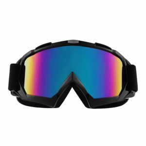 Sijueam Motorradbrillen Hochwertige Skibrille Anti Fog UV Schutzbrille 