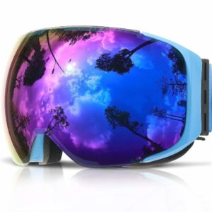 Skibrille ,COPOZZ G2 Ski Snowboard Brille Brillenträger Schneebrille Snowboardbrille Verspiegelt