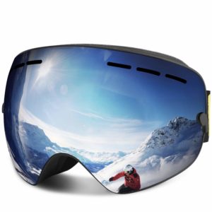 Skibrille, Outdoor-Sport Snowboard-Schutzbrillen mit Anti-Nebel UV-Schutz